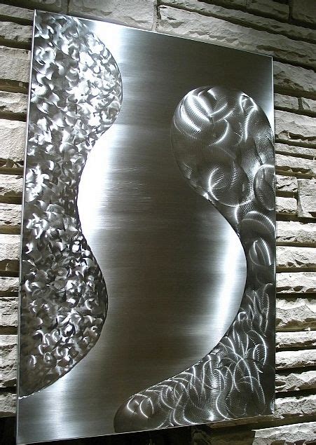 stainless steel sheet metal art|stainless steel wall art.